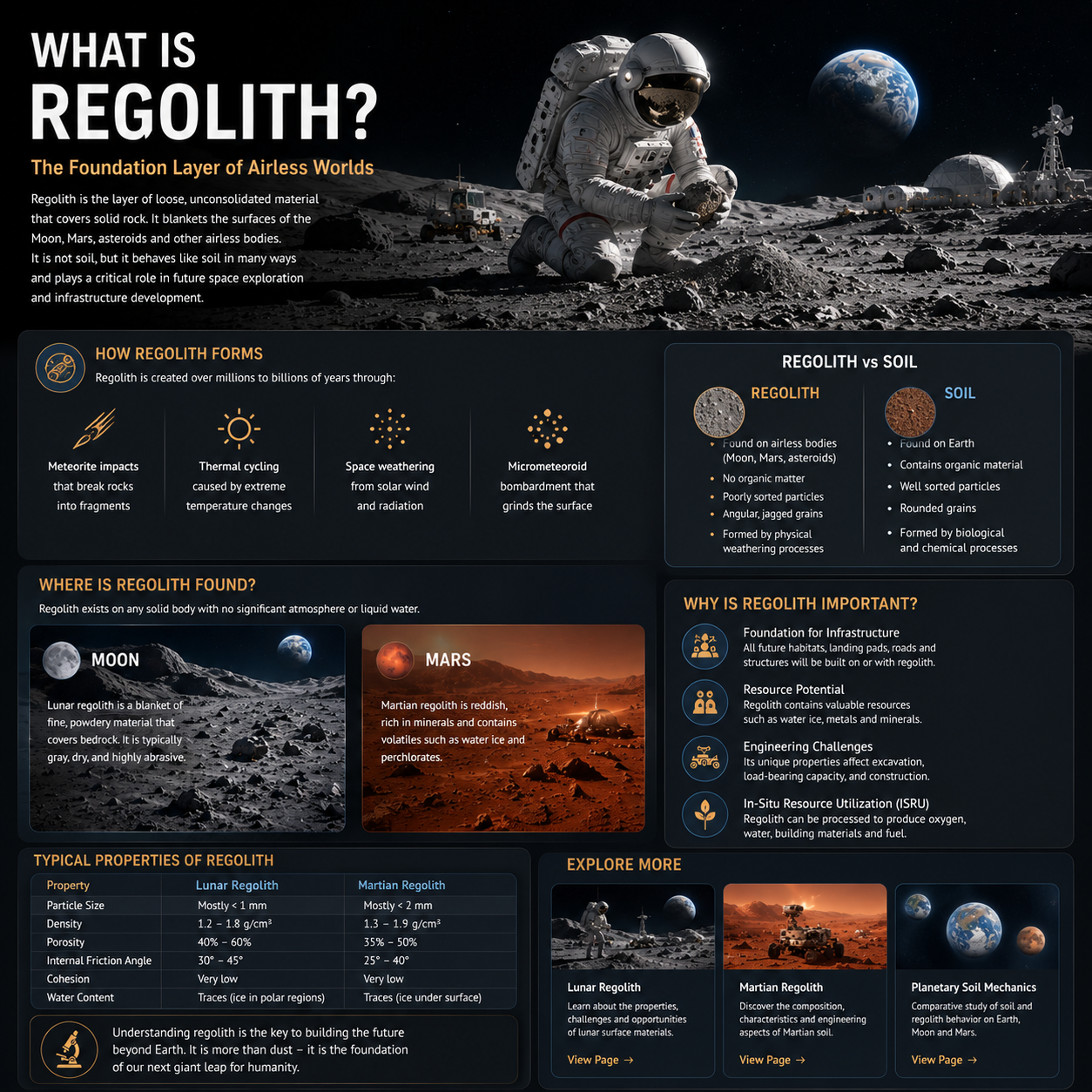 What is Regolith? | Understanding Planetary Surface Materials